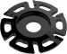 Transparent Disc schwarz Aluminium & GFK