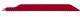 HM-Steins�geblatt rot 450x40 mm
